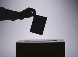 Person voting