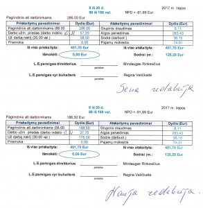 sena ir nauja redakcijos