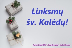 Sveikinimas Kalėdos 2017